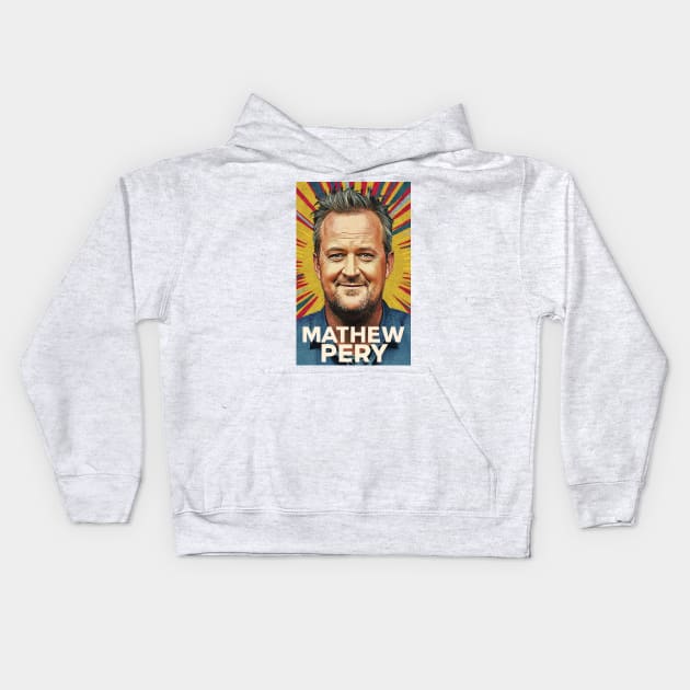 Matthew Perry Rip Kids Hoodie by Zachariya420